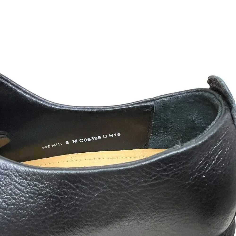 Cole Haan Mens Oxford Beckett Black‎ Leather Lace Up 3 Eyelet Split Toe Sz 8M